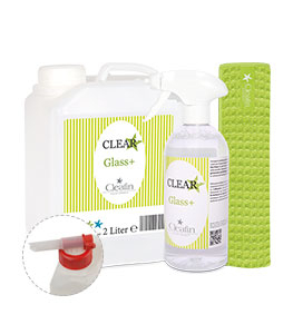Cleafin+ Kanister-Set Glass+ 2l